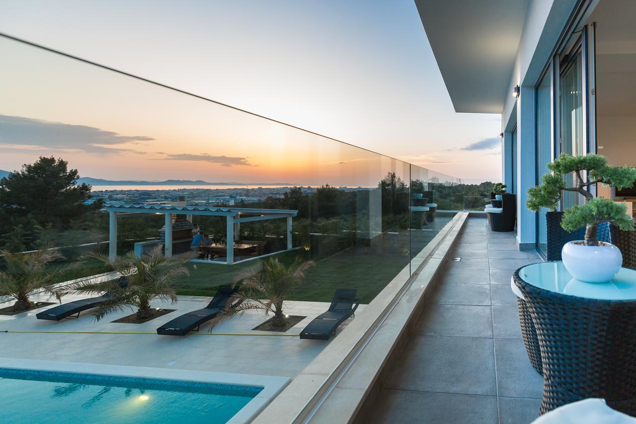 Villa Panorama Zara Esterno foto