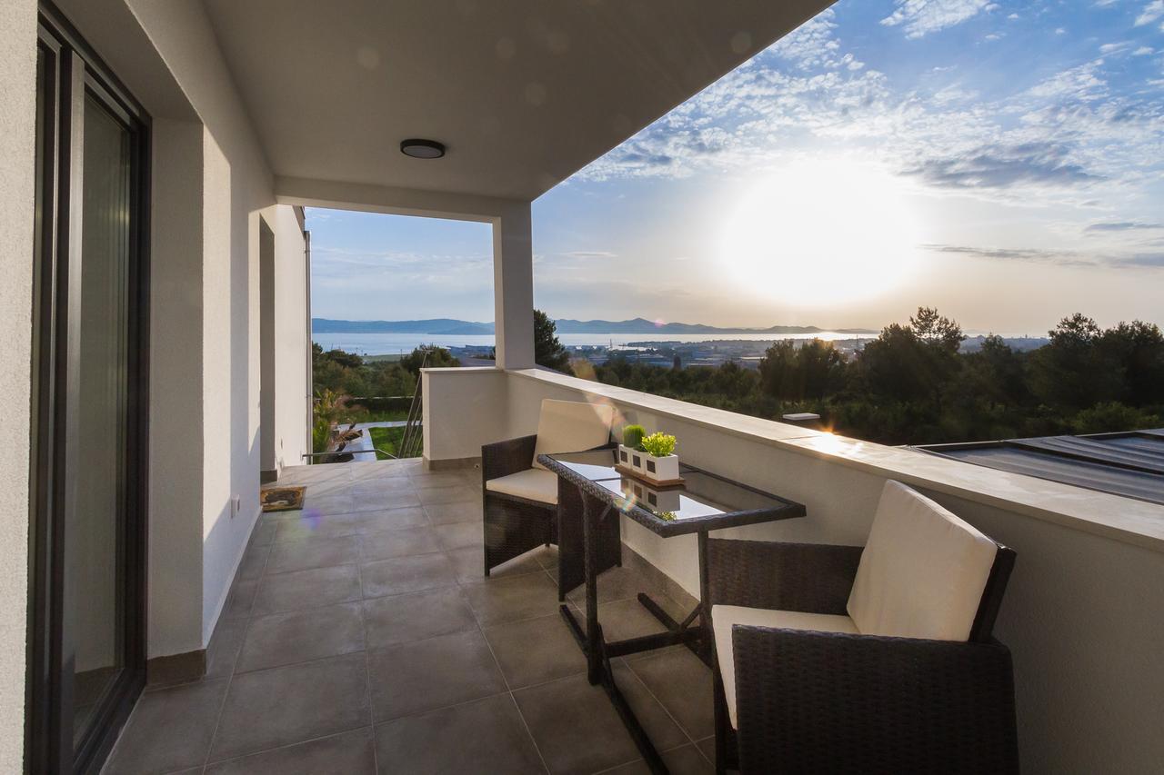 Villa Panorama Zara Esterno foto