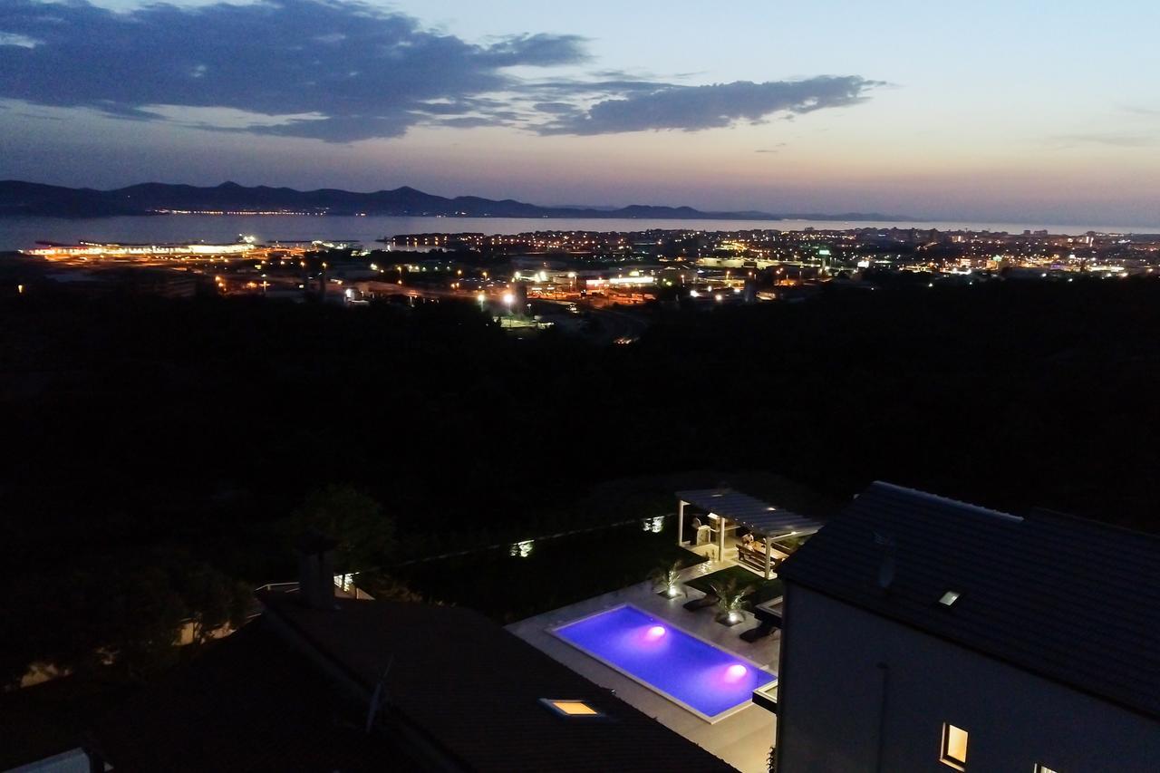 Villa Panorama Zara Esterno foto