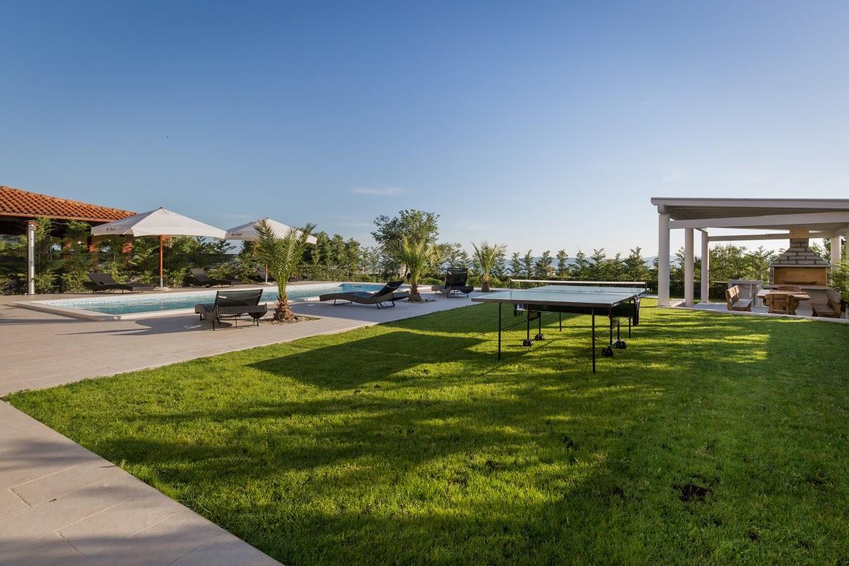 Villa Panorama Zara Esterno foto