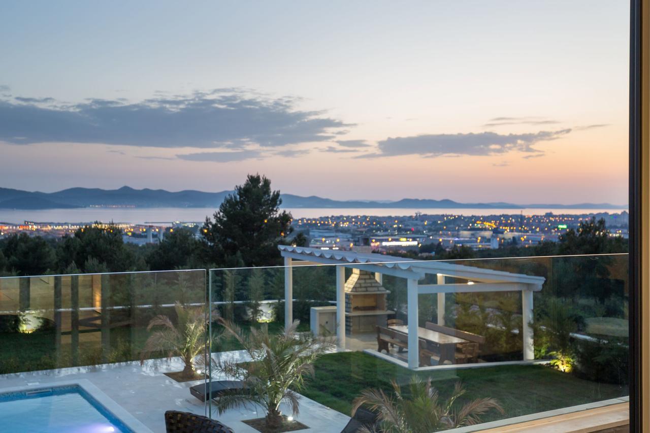 Villa Panorama Zara Esterno foto